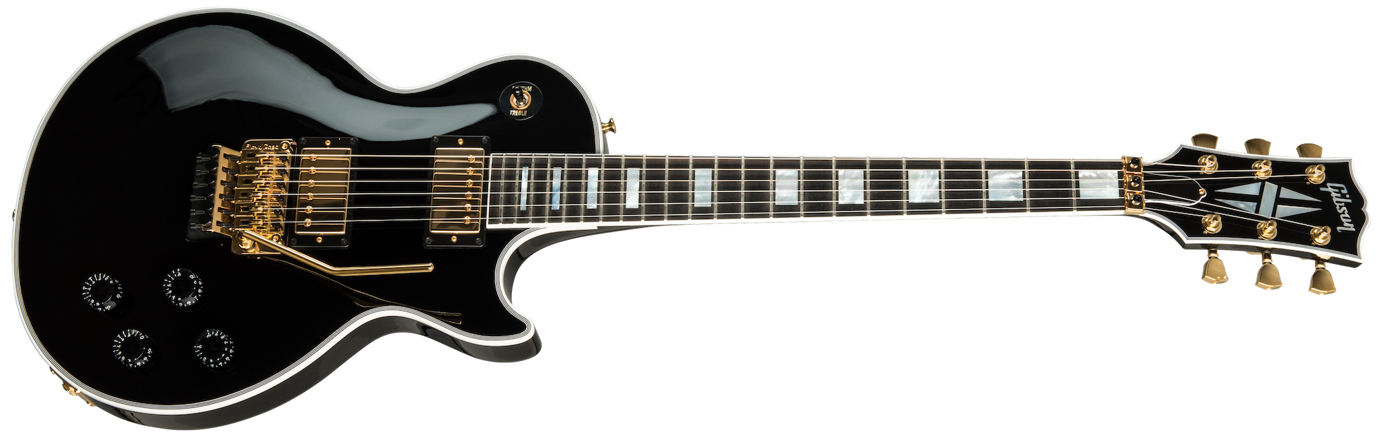 Les Paul Axcess Custom w/ Ebony Fingerboard Floyd Rose Gloss Ebony