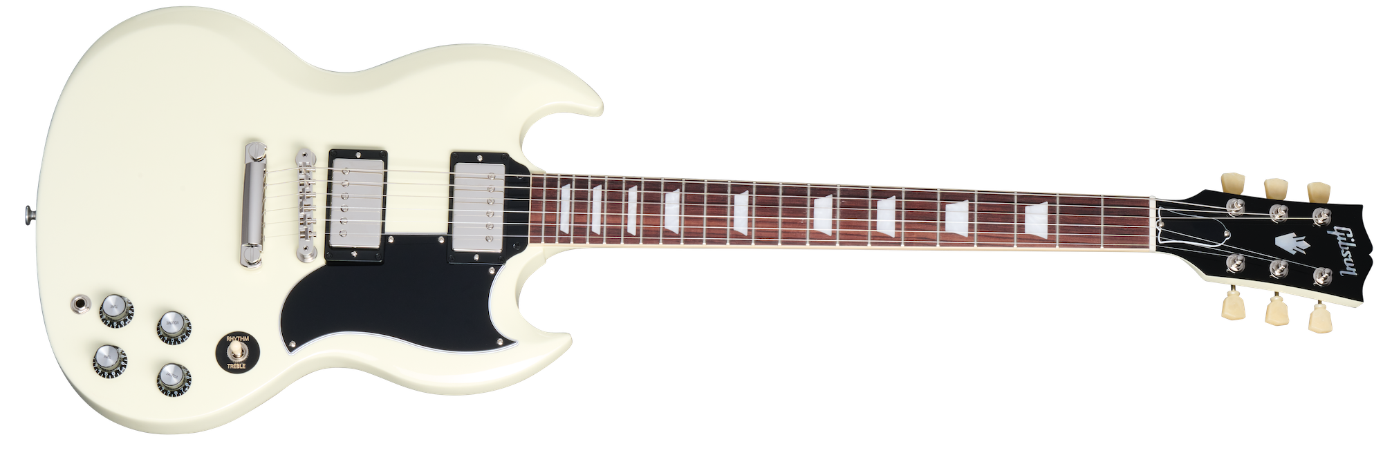 SG Standard '61 Stop Bar Classic White