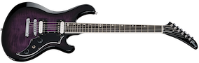 Victory Figured Top Dark Purple Burst