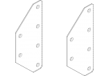 2 P10 connection plates