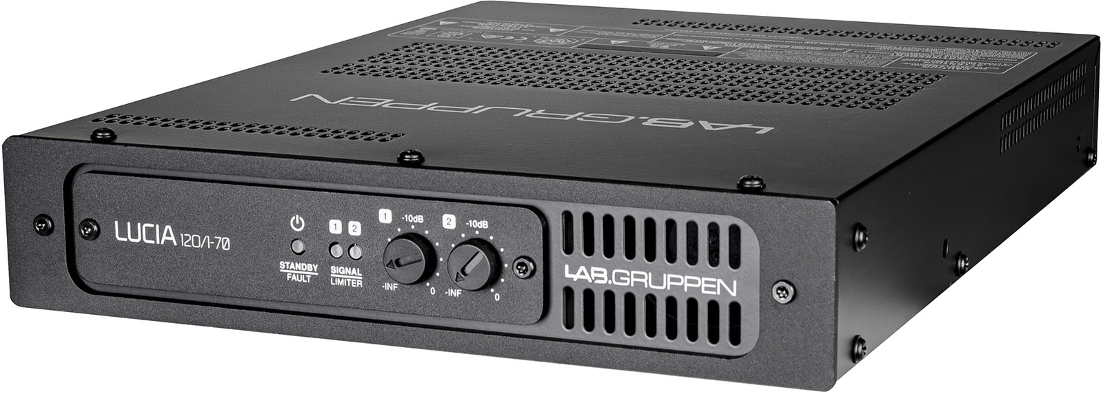 Compact Mono 120 W Amplifier for High Impedance 70 V Installation Applications