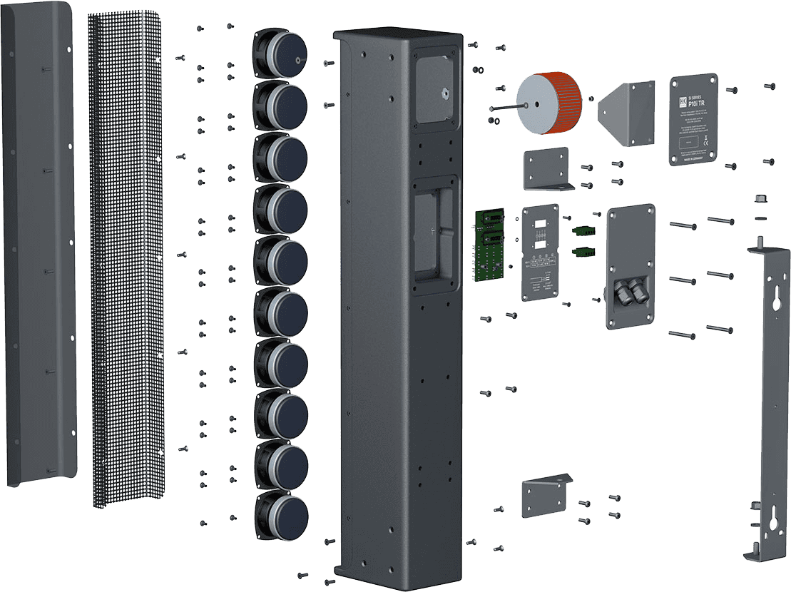 Pro column 100°x5° 100V IP 66