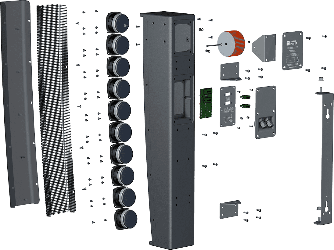 Pro column 120°x15° 100V IP66