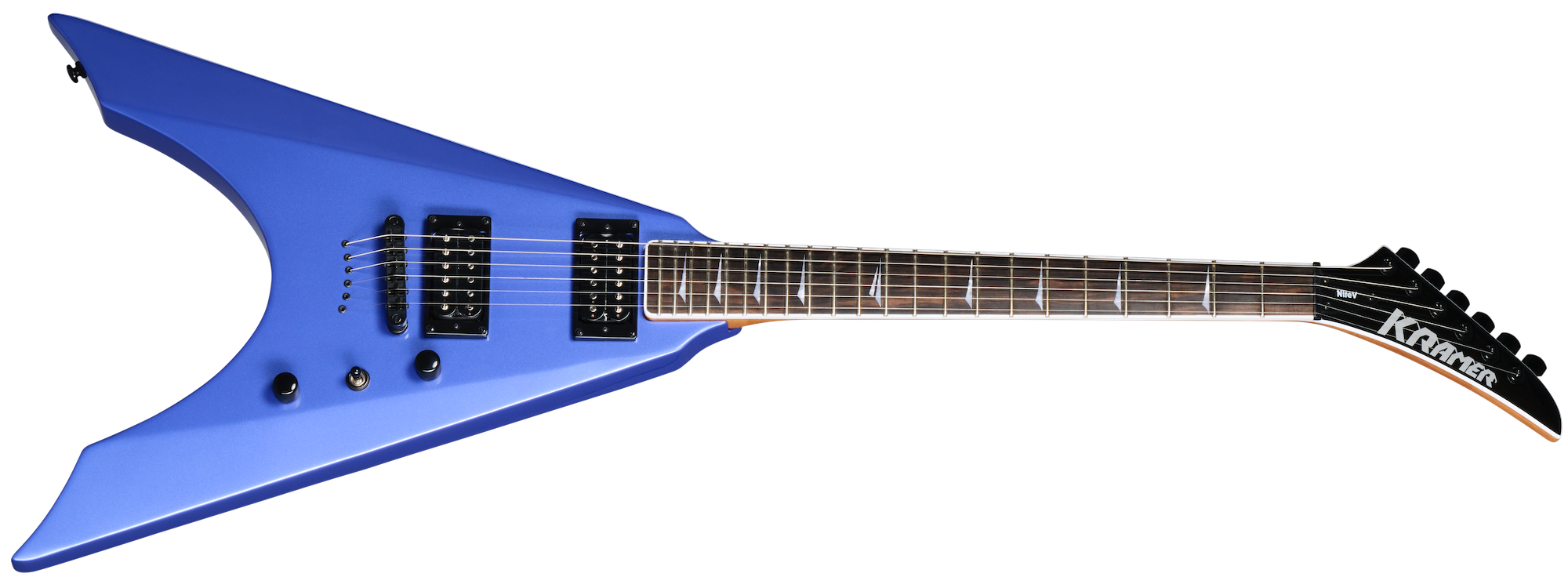 Nite-V (String Through; Incl. Premium Gig Bag) Royal Blue Metallic
