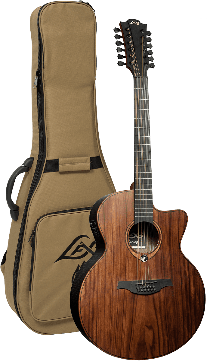 Sauvage Jumbo 12 Strings Cutaway Acoustic-Electric