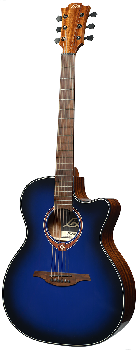 Tramontane Special Edition Blue Auditorium Cutaway Acoustic-Electric
