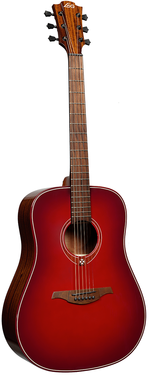 T-RED Tramontane Dreadnought Red Burst