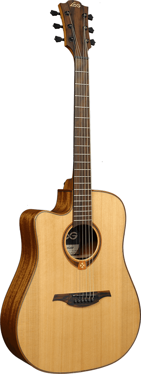 Lefty dreadnought cutaway electro