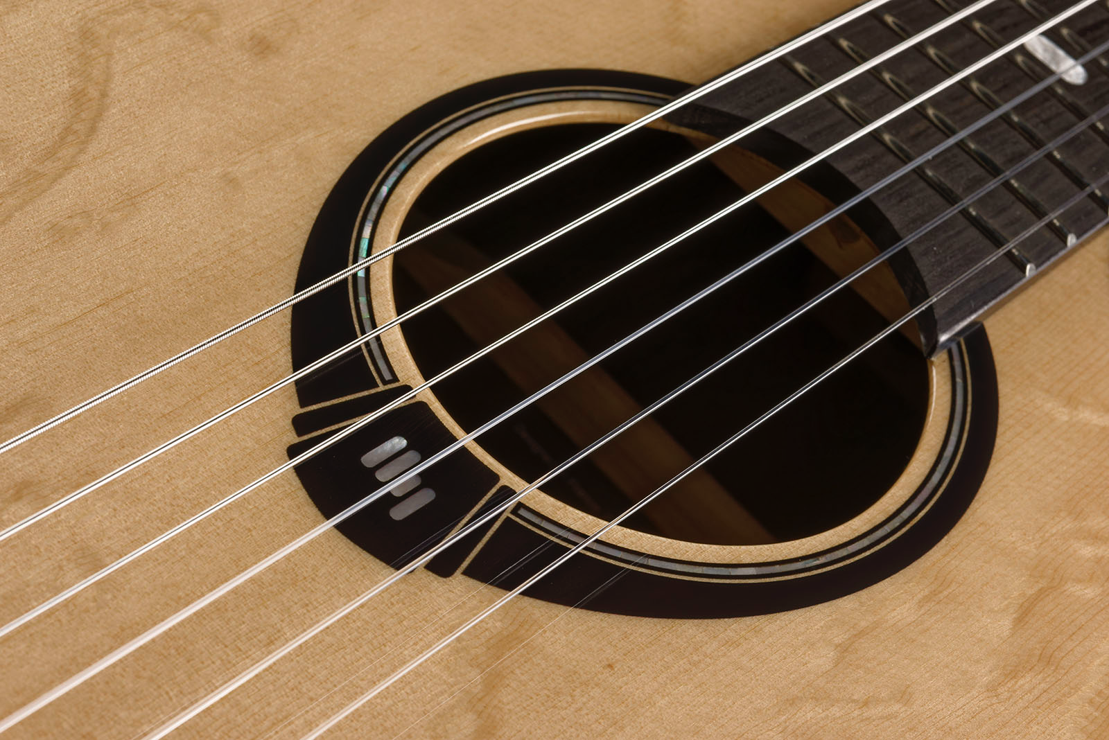 HyVibe 50 Nylon Auditorium Bevel Cutaway Gloss