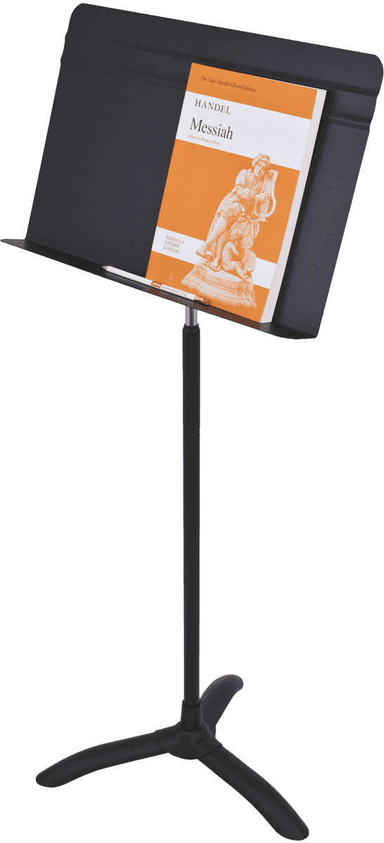 Black music stand 1 pcs