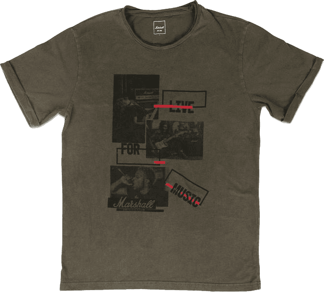 LIVE FOR MUSIC T-SHIRT - XL