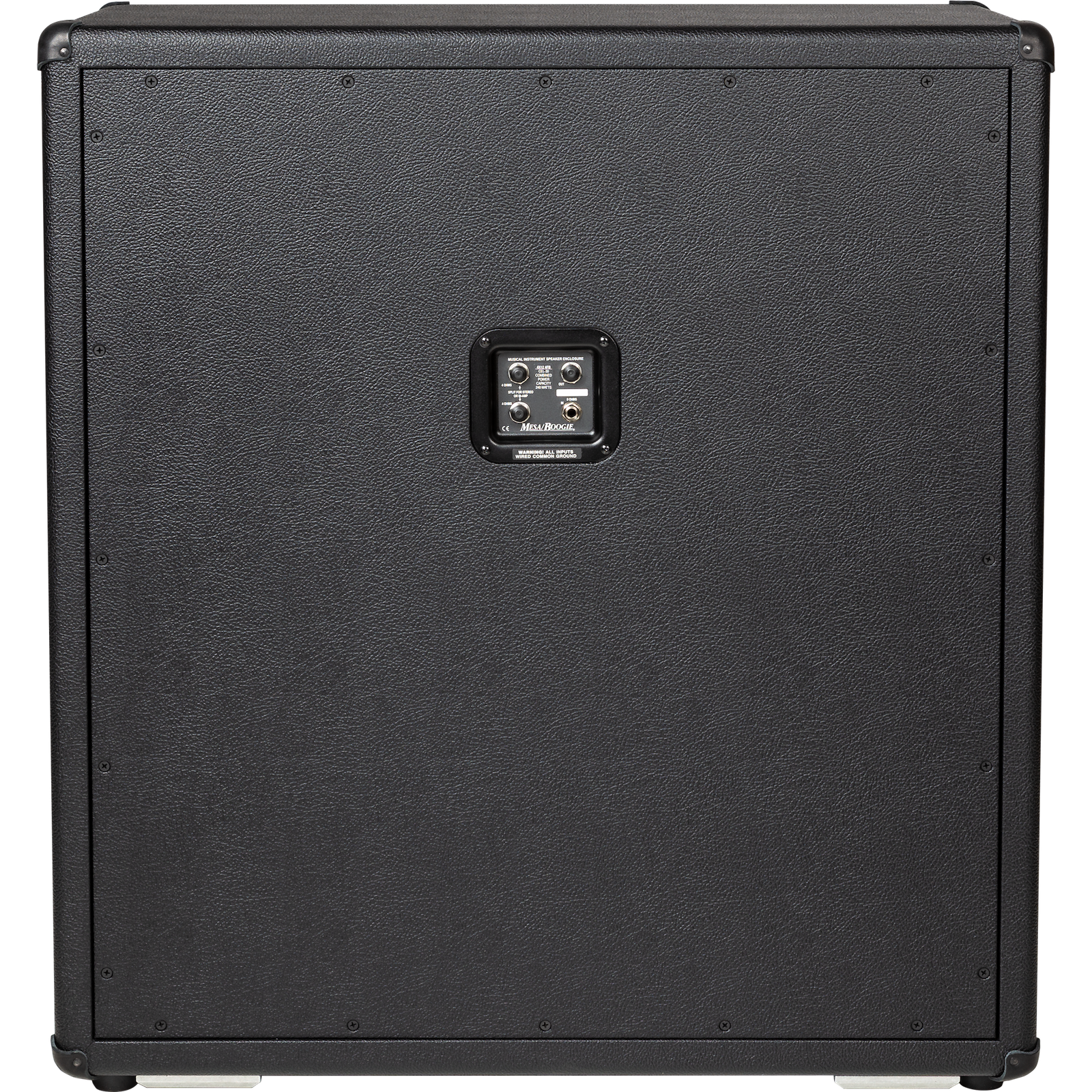 4X12 Rectifier Standard Straight Cabinet, Black Bronco