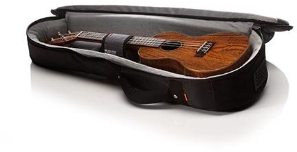 Ukulele concert / soprano, black