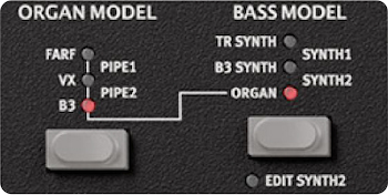 Triple sensor keybed organ
