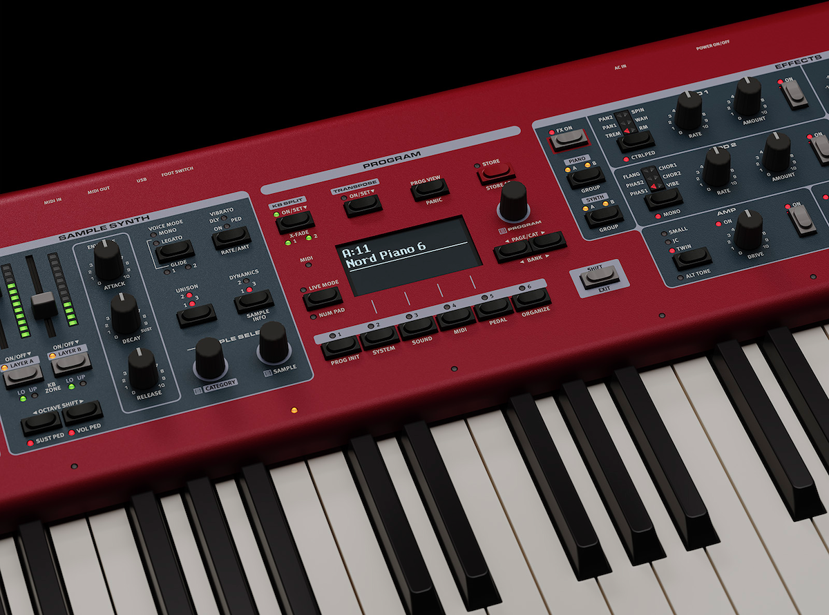 73-note Premium Triple sensor keybed
