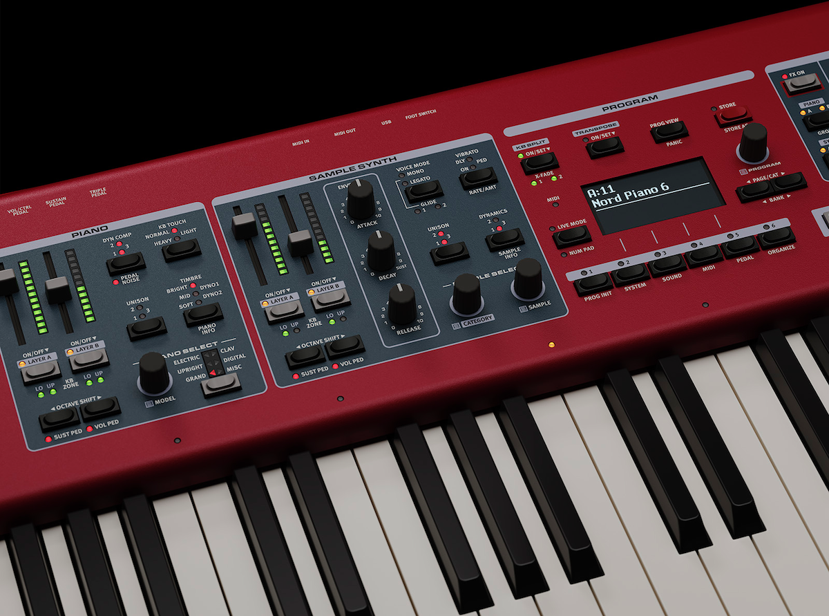 73-note Premium Triple sensor keybed