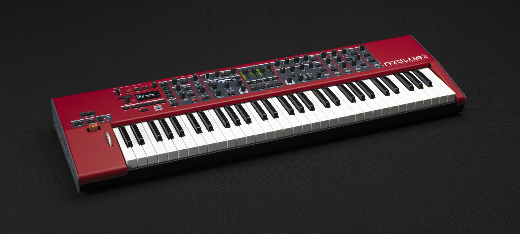 61 keyboard 4-part synthesizer