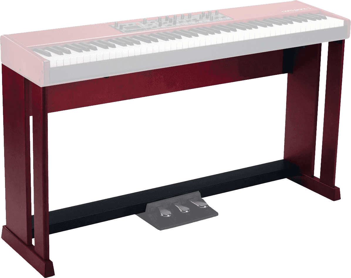 Elegant matte laquered Keyboard Stand