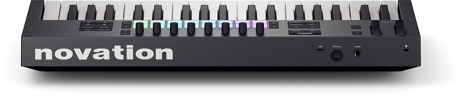 37 keys, 16 pads