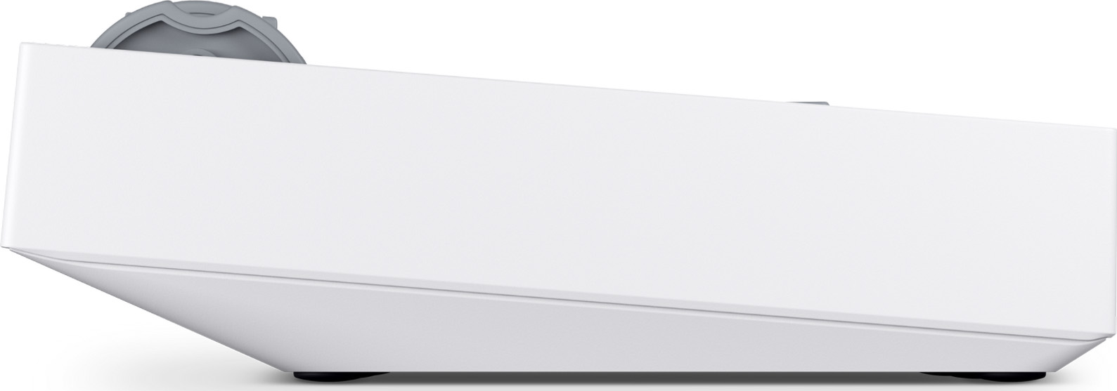 49 semi-weighted keys, 16 pads, white