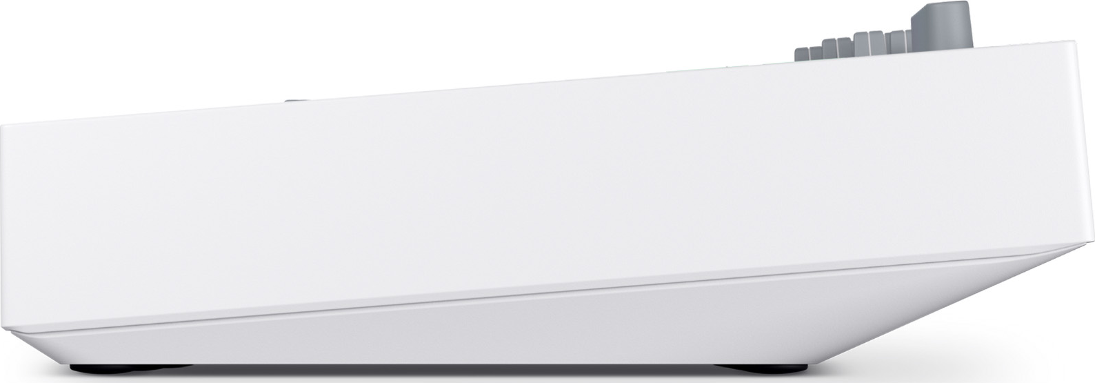 49 semi-weighted keys, 16 pads, white