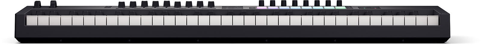 61 semi-weighted keys, 16 pads