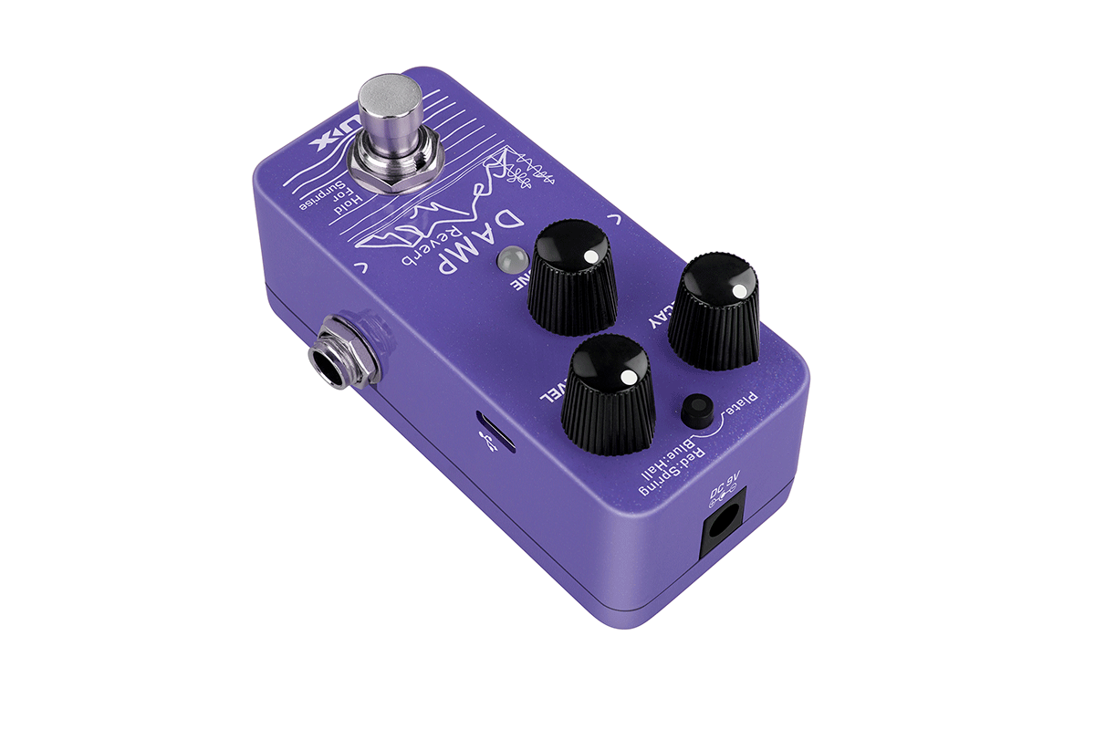 DAMP-REVERB - Mini reverb pedal