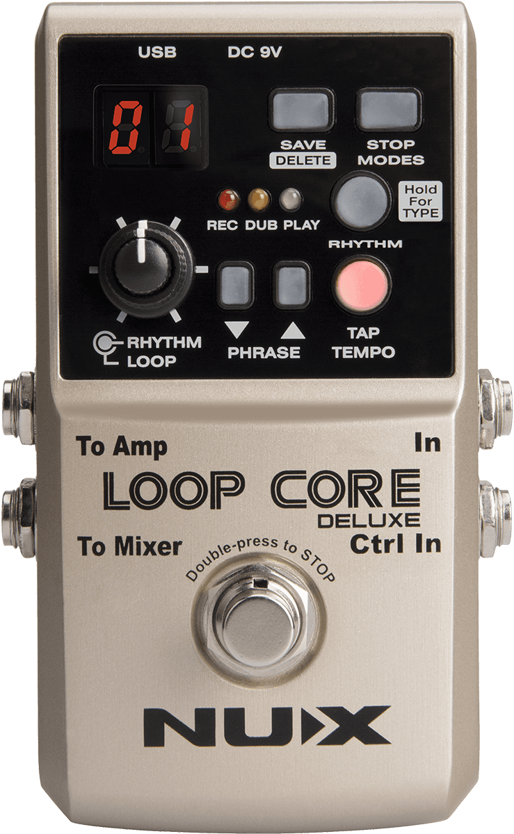 24-bit looper pedal