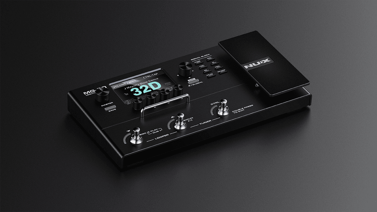 Effectpedal with amps, cabs, looper, HD-rez, effects and more