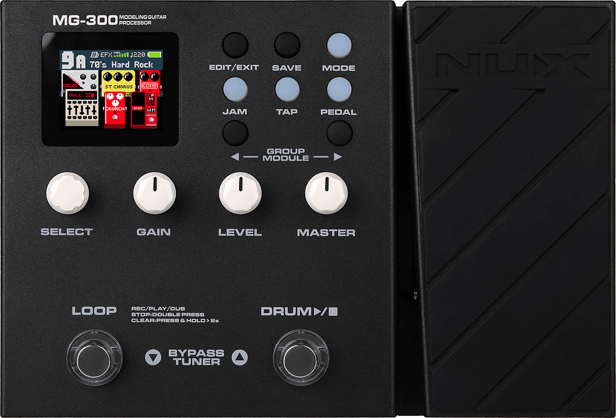 Effectpedal with amps, cabs, effects and more