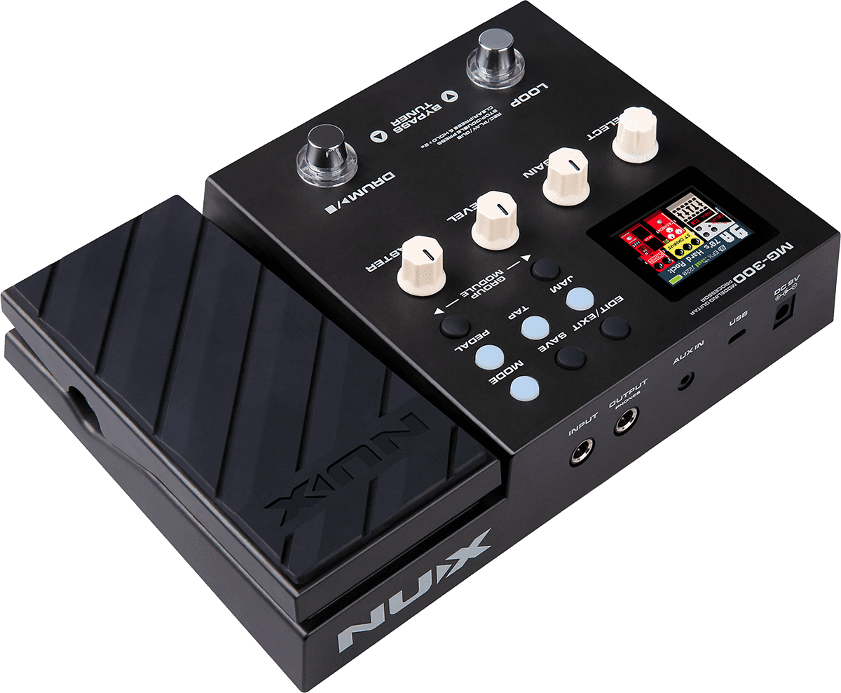 Effectpedal with amps, cabs, effects and more