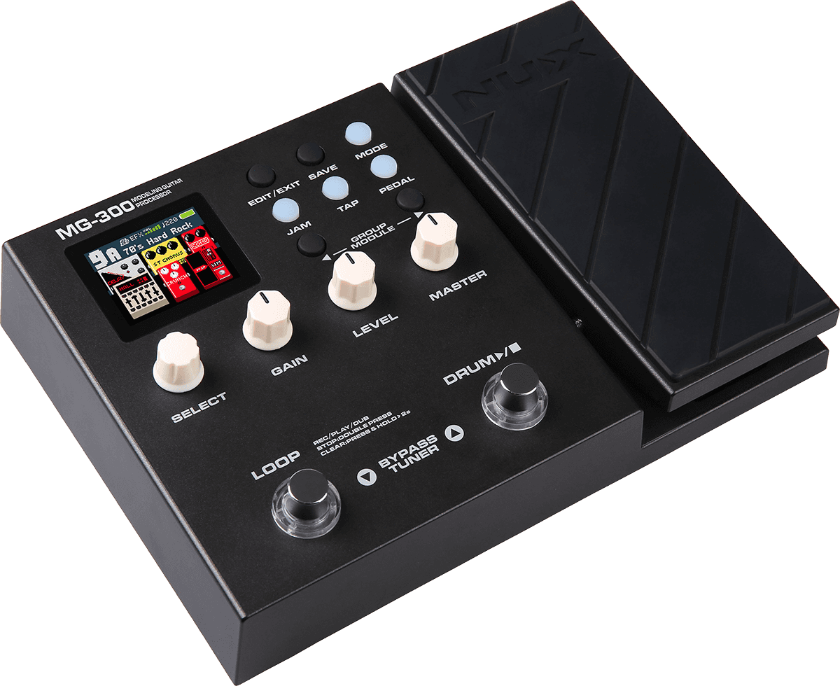 Effectpedal with amps, cabs, effects and more