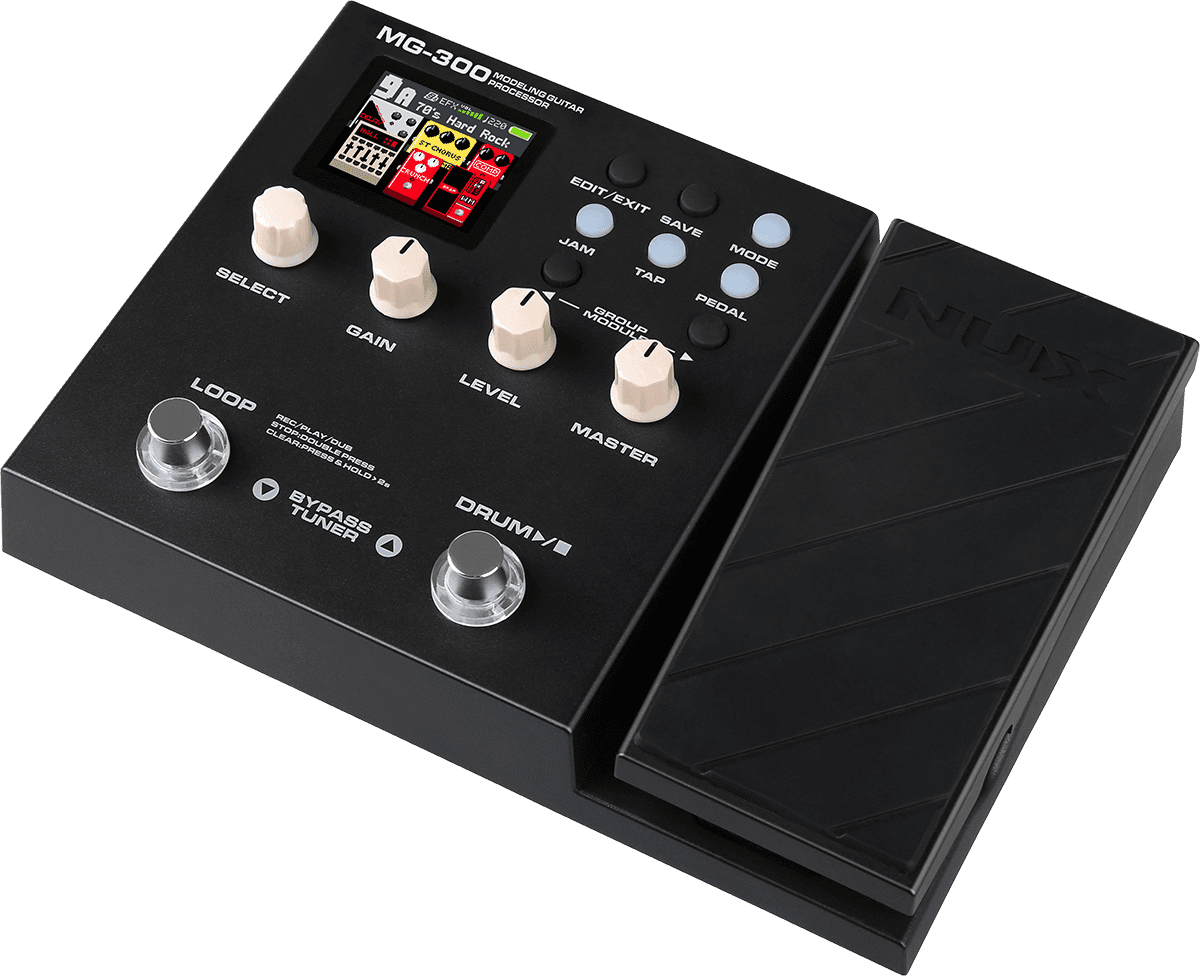 Effectpedal with amps, cabs, effects and more