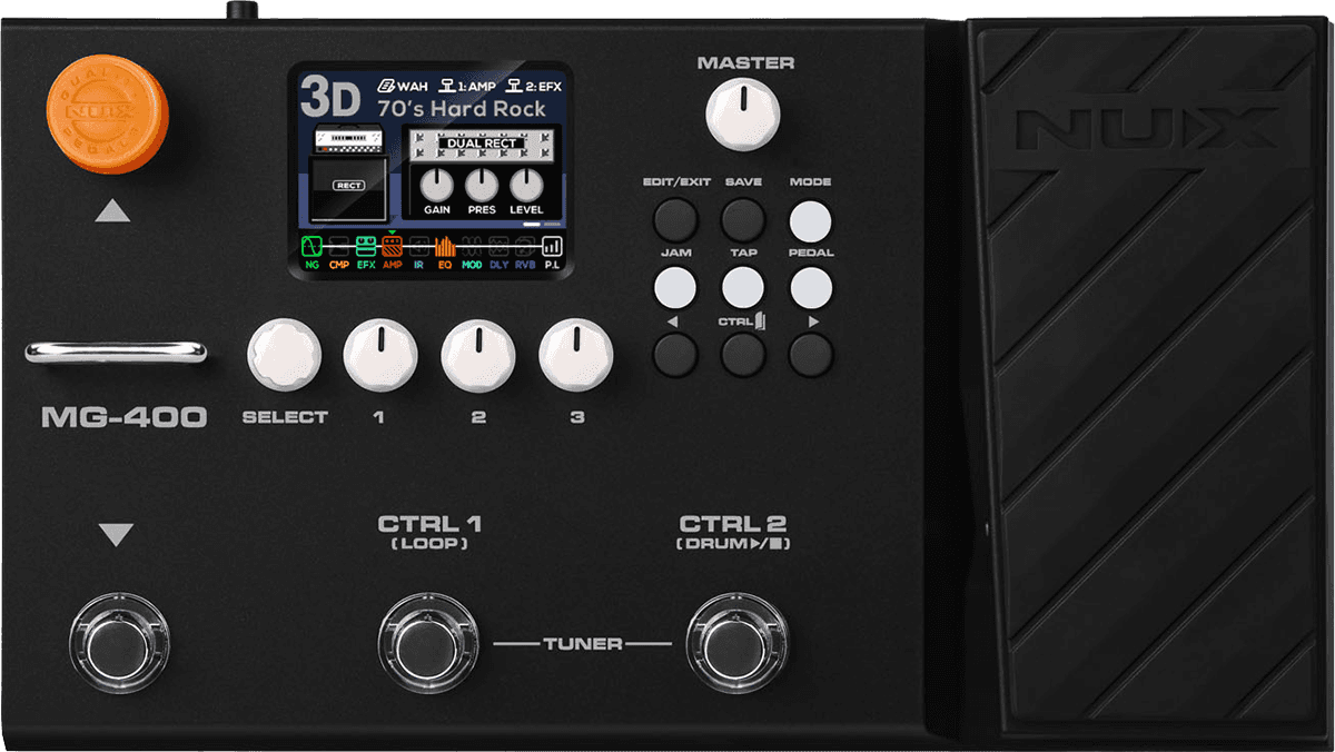 MG400 - Modeling Guitar & Bass Processor