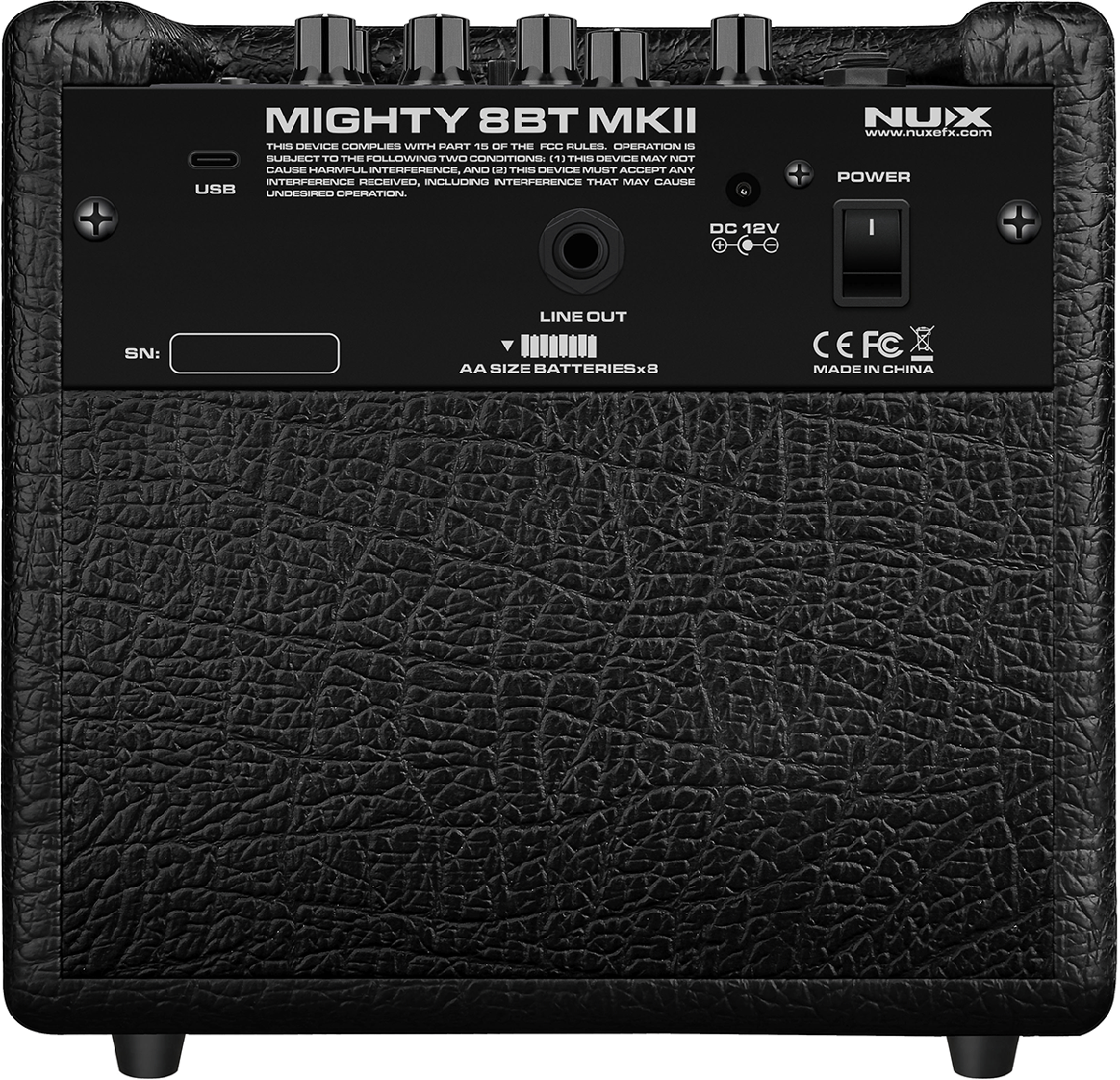 MIGHTY-8BT-MK2 - 8 watt portable guitar amplifier
