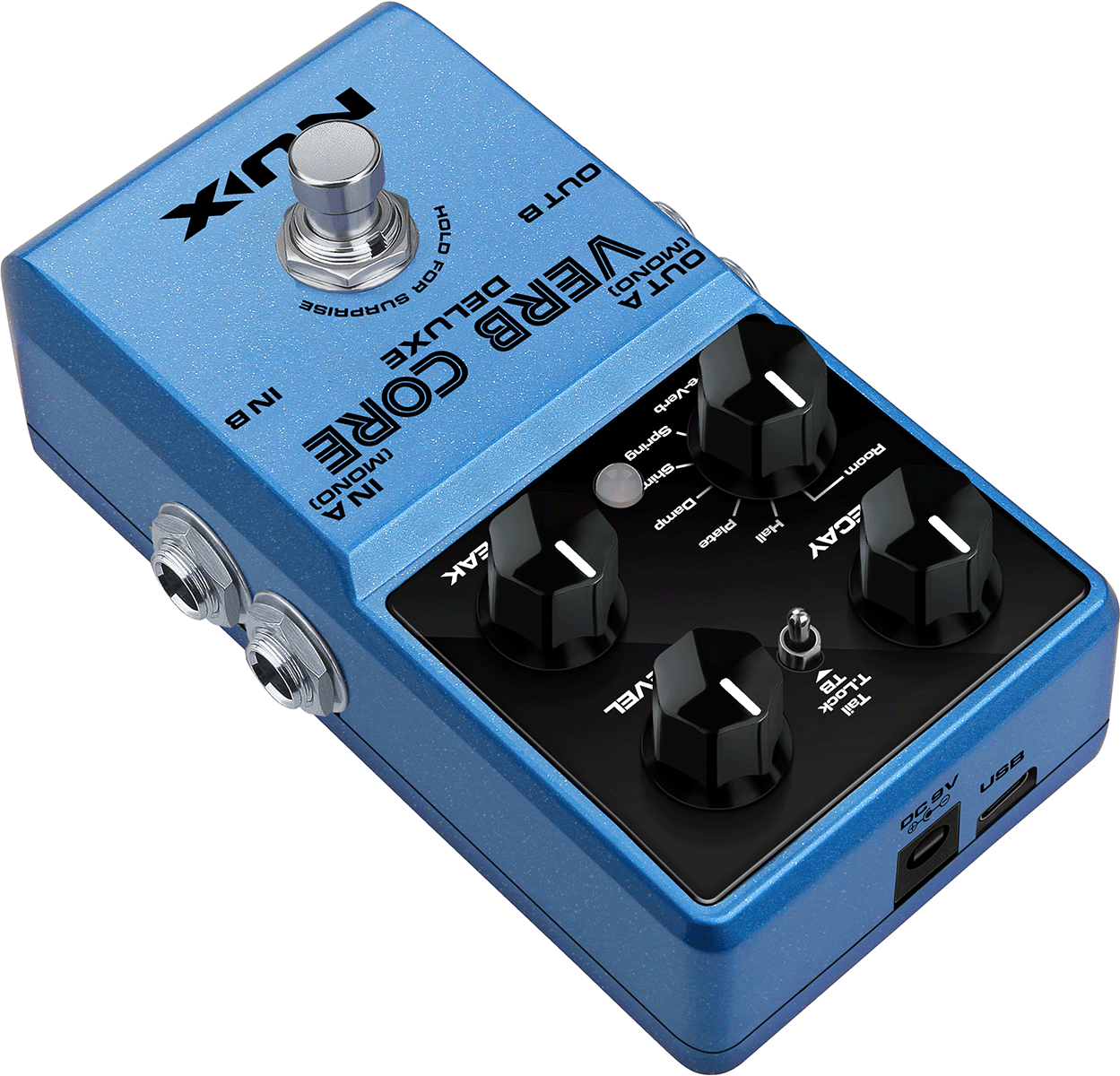 VERBCORE-DLX - Reverb Pedal