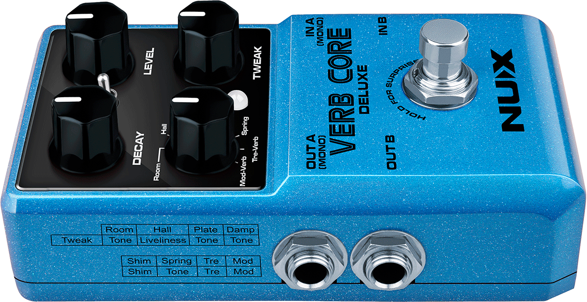 VERBCORE-DLX - Reverb Pedal