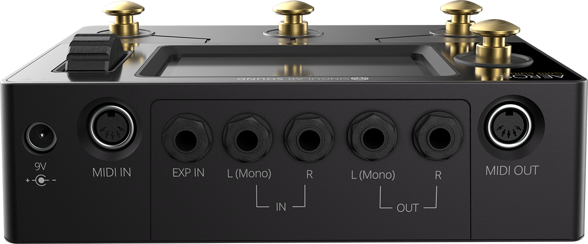 Aeros Loop Studio Gold Edition Stereo Looper Pedal