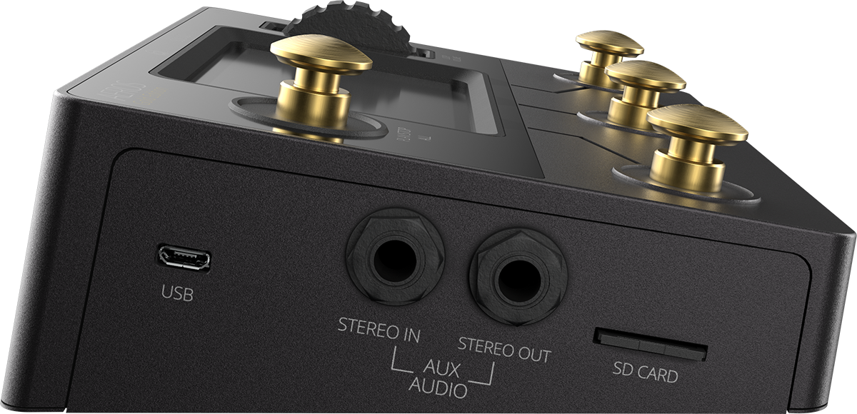 Aeros Loop Studio Gold Edition Stereo Looper Pedal