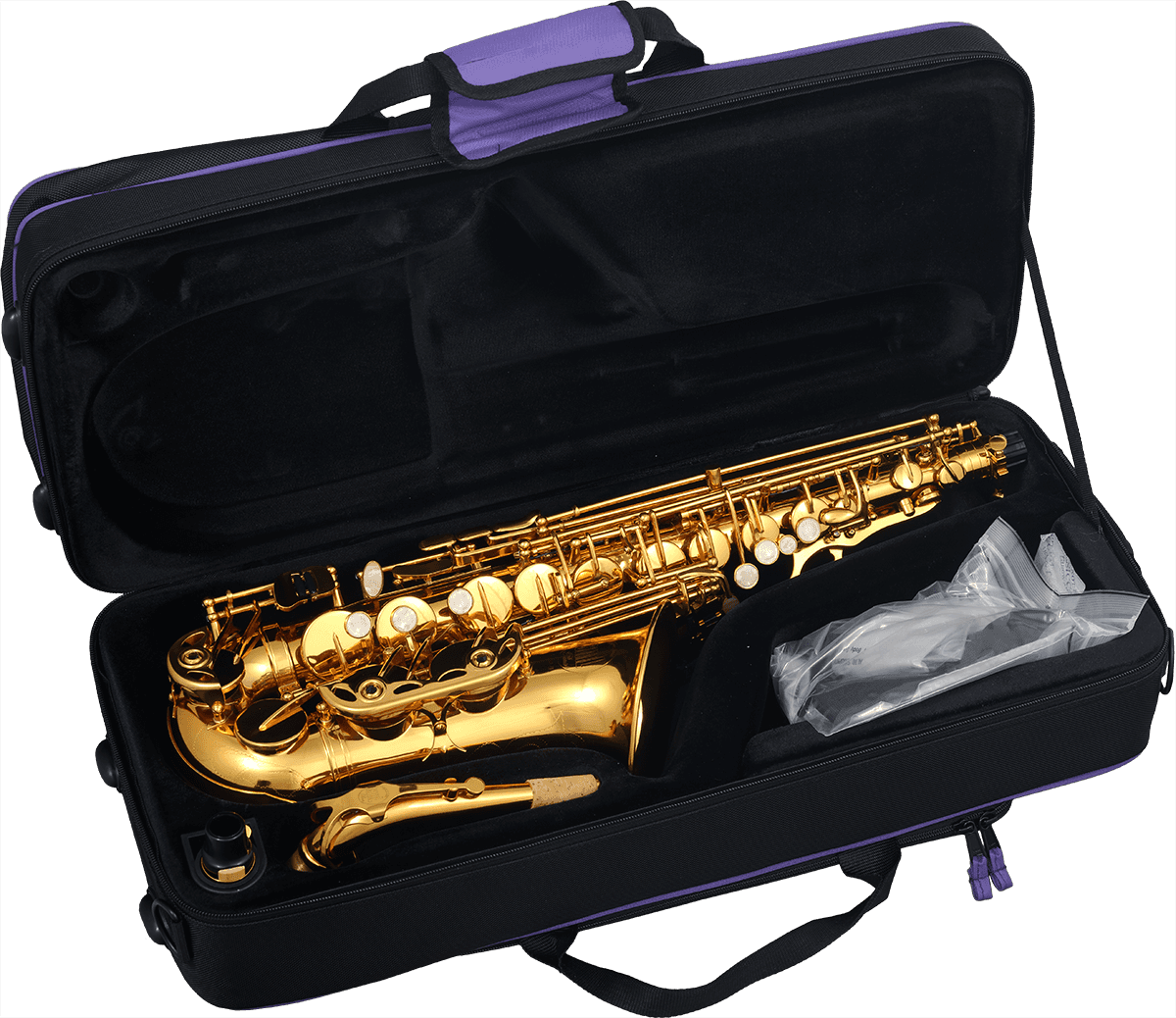 Eb, Lacquered brass
