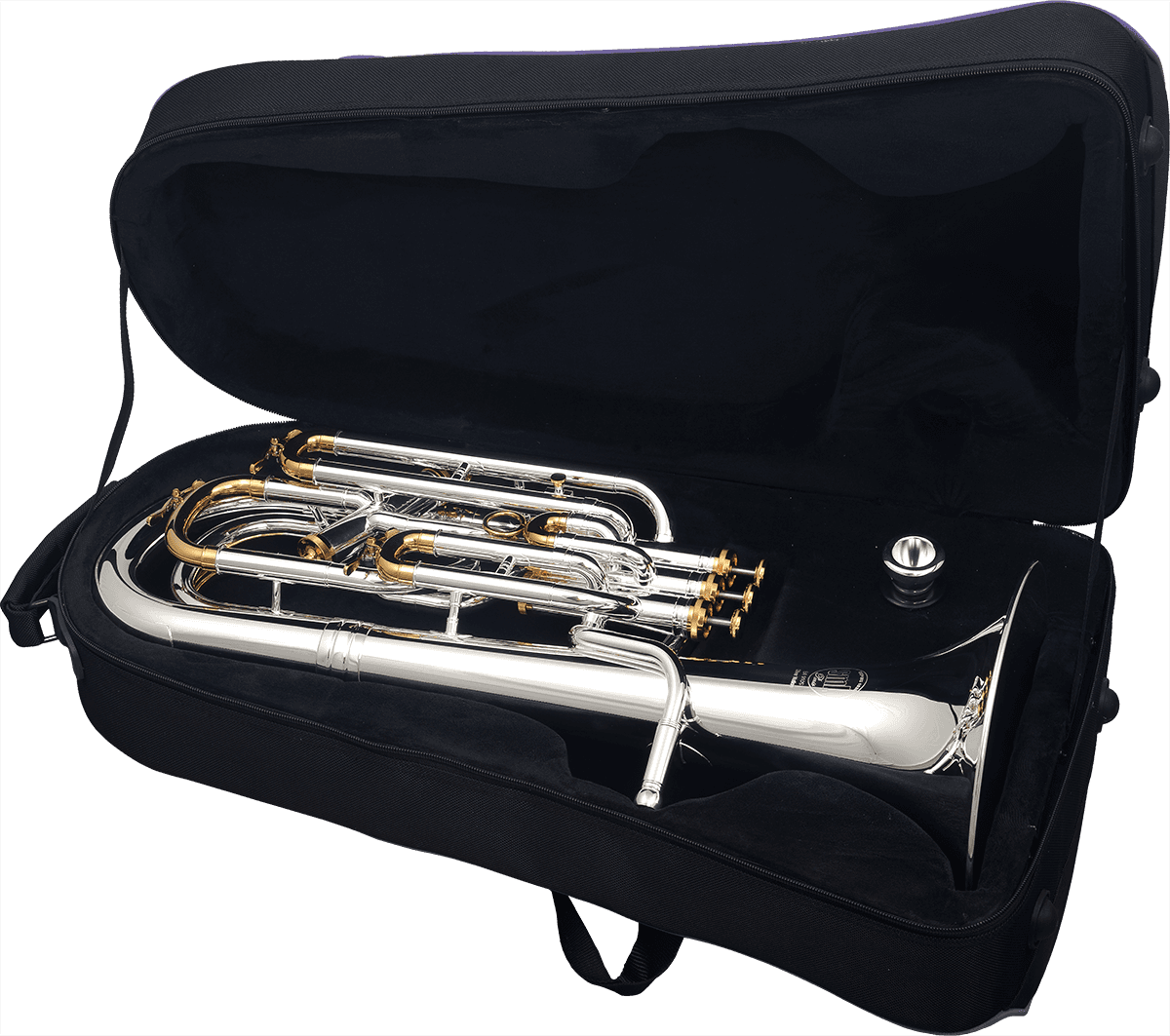 Bb, Silver-plated brass