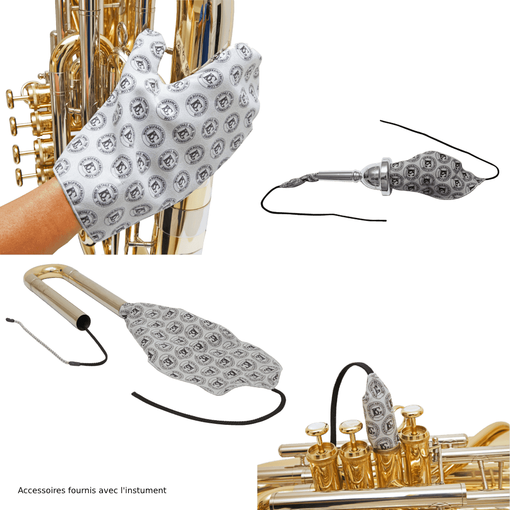 Bb, Silver-plated brass