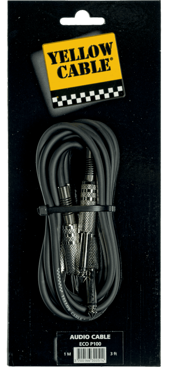 4 jack patch cable 3ft/1m set of 2
