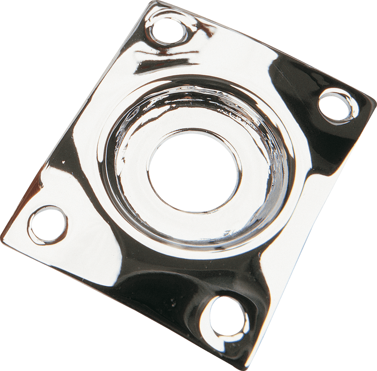 Jack plate Les Paul® type - chrome