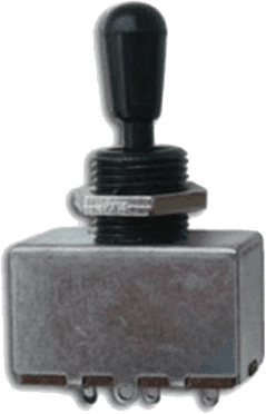 3-position switch Les Paul® type black button